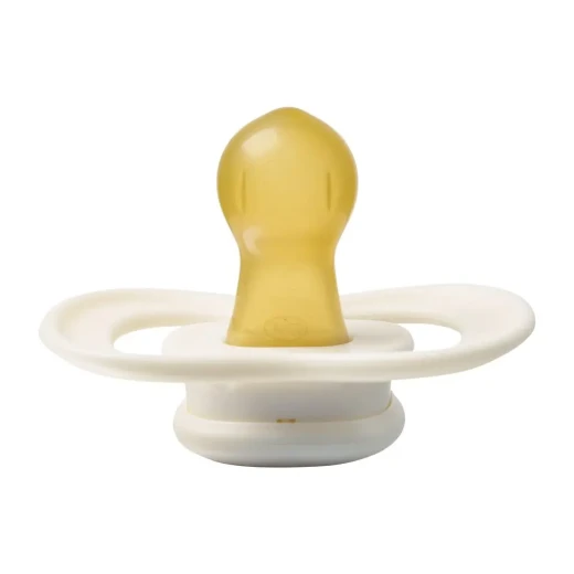 b.box Natural Rubber Pacifiers 0–6 Months, 2-Pack with Protective Cover, Soft vanilla/latte Colors, BPA-Free, Natural Latex Nipple, For Breastfed Babies - B.Box - Image 5
