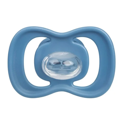 b.box Silicone Pacifiers 6m+, 2-Pack Ocean/Sky, Orthodontic, Symmetrical Shape, BPA-Free with Protective Cover - B.Box - Image 5