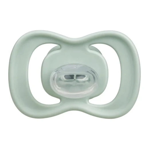 b.box Silicone Pacifiers 6m+, 2-Pack Sage/Vanilla, Orthodontic, Symmetrical Shape, BPA-Free with Protective Cover - B.Box - Image 13