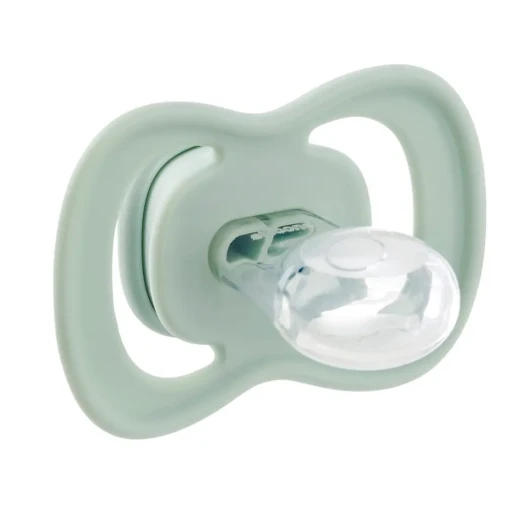 b.box Silicone Pacifiers 6m+, 2-Pack Sage/Vanilla, Orthodontic, Symmetrical Shape, BPA-Free with Protective Cover - B.Box - Image 8