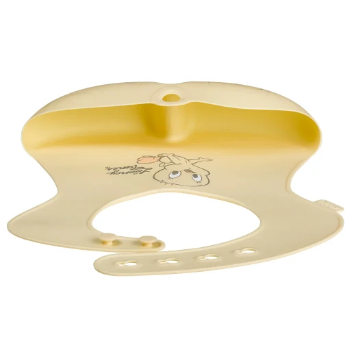 b.box Looney Tones Silicone Bib for Babies 4m+, Deep Catch Pocket, Adjustable Neck, Non-Toxic, Dishwasher Safe, BPA-Free - B.Box - Image 3