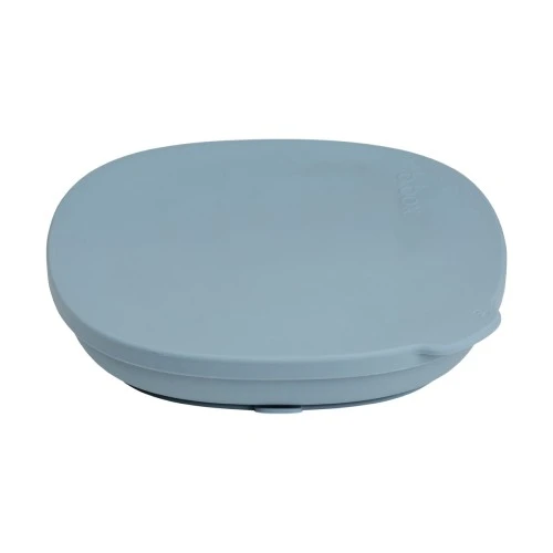 b.box Silicone Suction Plate with Lid for Babies and Toddlers, Divided Sections, Non-Slip Base, Leakproof Lid & Feeding Mat, Microwave, Dishwasher & Oven Safe, Ocean - B.Box - Image 6