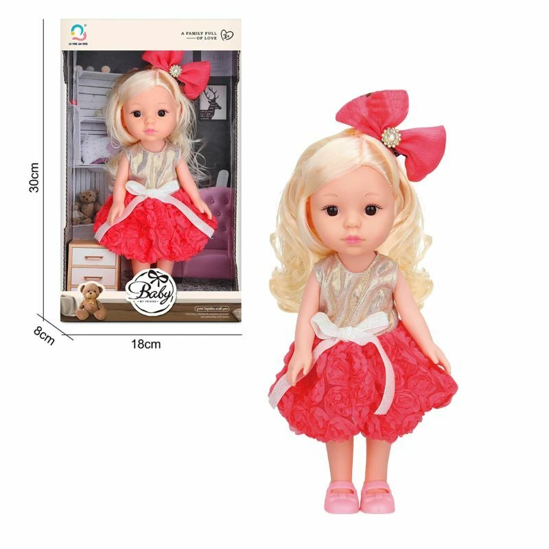 Stylish Fashion Doll, Long Golden Hair for Styling, Modern Outfit, Encourages Imaginative Play & Creativity, Safe, High-Quality Materials,Great Gift for Kids - My Dolly