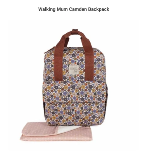 Pasito a Pasito Diaper Bags – Camden Rucksack (CA) Stylish and Comfortable Backpack for Modern Moms Pasito a Pasito Diaper Bags – Camden Rucksack (CA) Stylish and Comfortable Backpack for Modern Moms