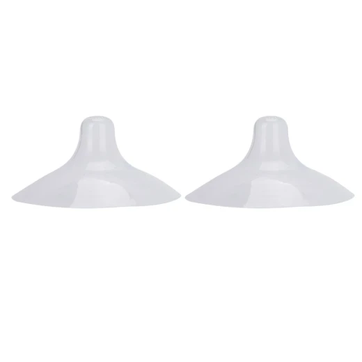 Smart Baby 2pcs Nipple Shield Silicone Nipple Protector Baby Feeding Breastfeeding Nippl - Smart Baby - Image 2