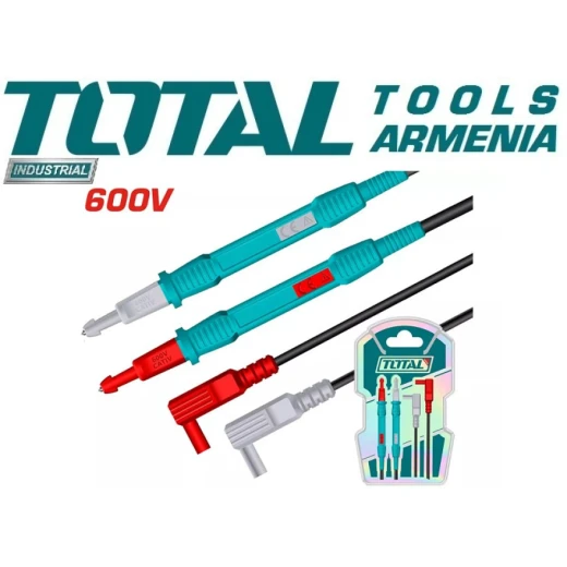 أسلاك اختبار 600فولت | 80سم من توتال (TMT30851) - توتال - Image 2