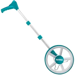 TOTAL Measuring Wheel (TMT19945), Durable Distance Measuring Tool with Clear Display, Foldable Handle & Ergonomic Grip for Indoor & Outdoor Use