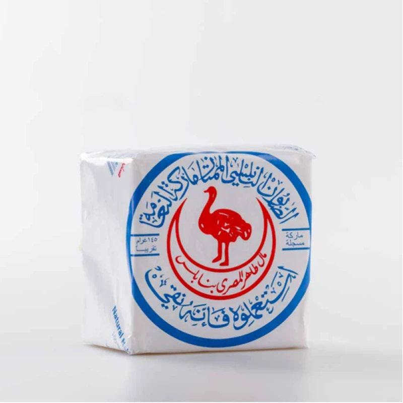صابون (النعامة), 6 قطع × 145 جم | صابون زيت الزيتون الطبيعي لتنظيف البشرة بلطف وبشكل تقليدي من نابلسي - نابلسي