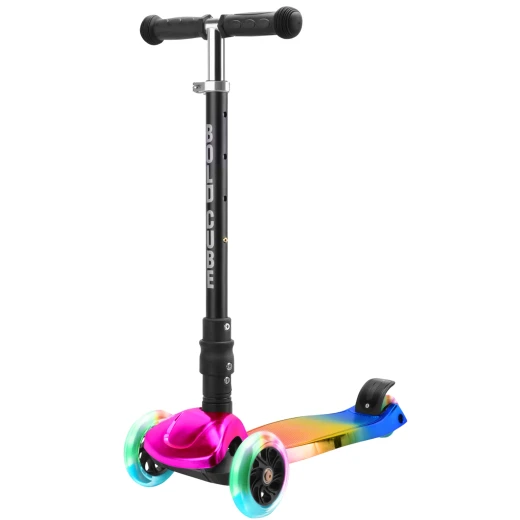 Bold Cube Candy Floss Big 3 Wheel Scooter for kids stable safe design with bright fun colors Bold Cube Candy Floss Big 3 Wheel Scooter for kids stable safe design with bright fun colors