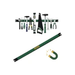 JADEVER Magnetic Tool Holder 45cm (JDHH1618, Strong Wall-Mounted Strip for Metal Tools, Space-Saving Organizer, Heavy-Duty Magnetic Rack for Garage or Workshop - Jadever