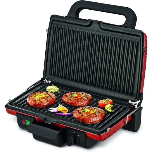 TEFAL Contact Grill |Ultracompact Grill| Adjustable Thermostat | 1700 W | 2 positions,Grill or Barbecue | Easy to clean | Removable dishwasher-safe juice... - Tefal - Image 6