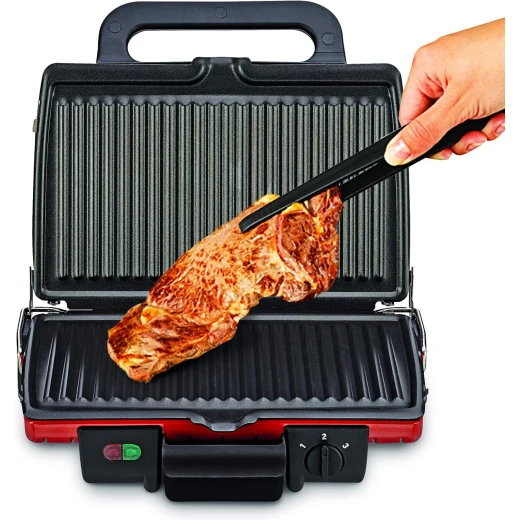 TEFAL Contact Grill |Ultracompact Grill| Adjustable Thermostat | 1700 W | 2 positions,Grill or Barbecue | Easy to clean | Removable dishwasher-safe juice... - Tefal - Image 11