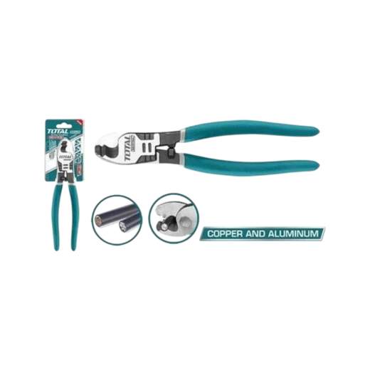 Total 10-inch Cable Cutter durable sharp tool designed for cutting electrical cables with precision Total 10-inch Cable Cutter durable sharp tool designed for cutting electrical cables with precision