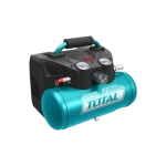 Total 60L Cordless Air Compressor, 40V (2×20V) Lithium-Ion Powered, Portable & Powerful for Tire Inflation, Air Tools & Cleaning Tasks - Total