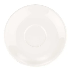 Bonna Elegant White Saucer for 250ml Cup , Perfect Design for Stylish Coffee & Tea Presentation