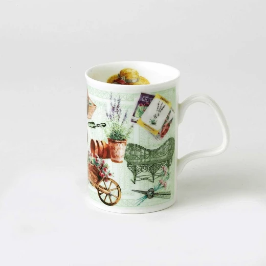 Roy Kirkham "In The Garden" Mug 320 ml , Elegant Lancaster Floral Design