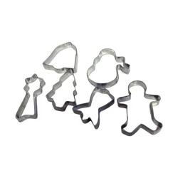 WMF Christmas Cookie Cutter, Festive Shapes for Holiday Baking Fun Assorted