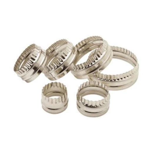 KitchenCraft Set of 6 Double-Edged Biscuit & Pastry Cutters