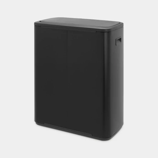 Brabantia Bo Touch Bin 60 Liter , Black, Practical & Space-Saving Design - Brabantia - Image 4