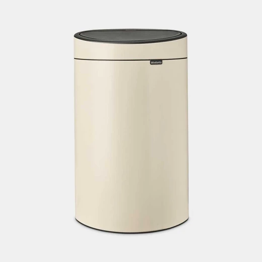 سلة نفايات بتقنية اللمس Touch Bin بسعة 40 لتر , بيج ناعم، تصميم عملي وأنيق للمساحات العصرية من برابنتيا سلة نفايات بتقنية اللمس Touch Bin بسعة 40 لتر , بيج ناعم، تصميم عملي وأنيق للمساحات العصرية من برابنتيا