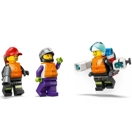 LEGO City Fire Rescue Boat 60373 Playset with Minifigures – Exciting Rescue Boat Toy for Kids - LEGO - Image 7