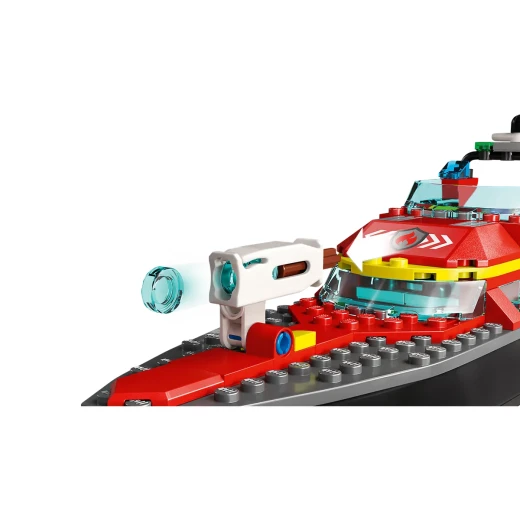 LEGO City Fire Rescue Boat 60373 Playset with Minifigures – Exciting Rescue Boat Toy for Kids - LEGO - Image 5