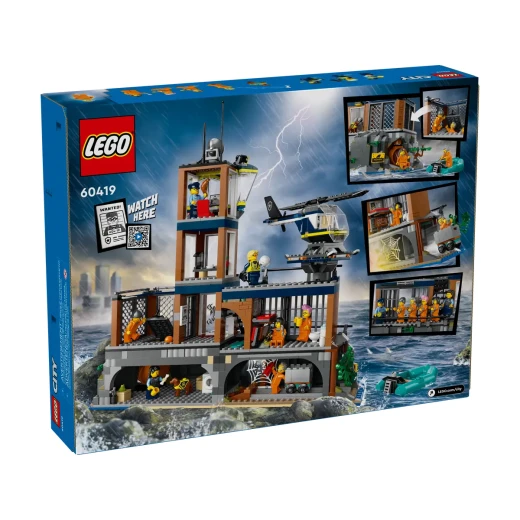 LEGO City Police Prison Island Set with 7 Minifigures – exciting police adventure playset for kids LEGO City Police Prison Island Set with 7 Minifigures – exciting police adventure playset for kids