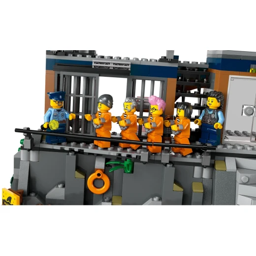 LEGO City Police Prison Island Set with 7 Minifigures – exciting police adventure playset for kids - LEGO - Image 8