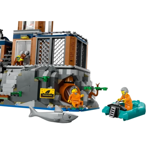LEGO City Police Prison Island Set with 7 Minifigures – exciting police adventure playset for kids - LEGO - Image 10