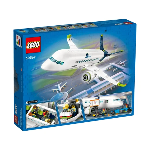 LEGO City Passenger Airplane Playset – airport-themed building toy with minifigures and accessories - LEGO - Image 4