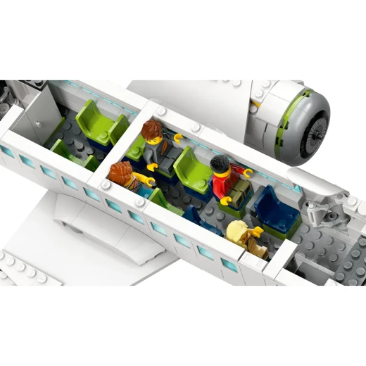 LEGO City Passenger Airplane Playset – airport-themed building toy with minifigures and accessories - LEGO - Image 5