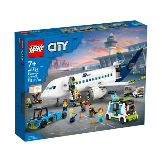 LEGO City Passenger Airplane Playset – airport-themed building toy with minifigures and accessories - LEGO - Image 9