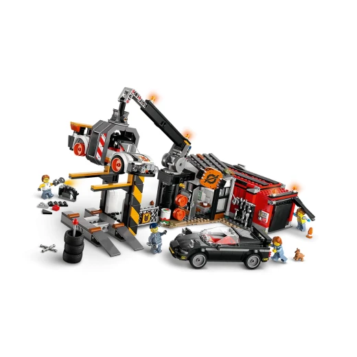 LEGO City Scrapyard with Cars Set 60472 – fun recycling and salvage playset for kids - LEGO - Image 10
