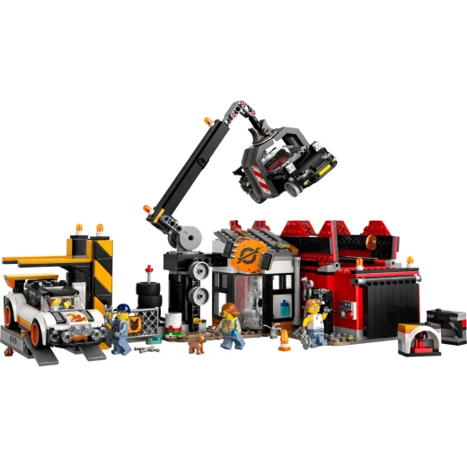 LEGO City Scrapyard with Cars Set 60472 – fun recycling and salvage playset for kids - LEGO - Image 11