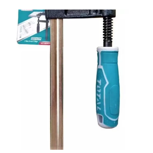 Total F Clamp 120x300mm with Plastic Handle - Secure Clamping - Total - Image 2