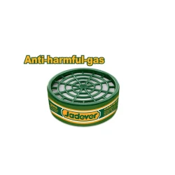 Jadever Toxic Gas Filter Cartridge for Respiratory Protection