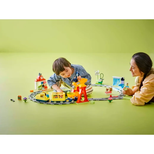 LEGO DUPLO Big Interactive Community Train Set – Educational Toddler Toy with Fun Learning Features - LEGO - Image 4