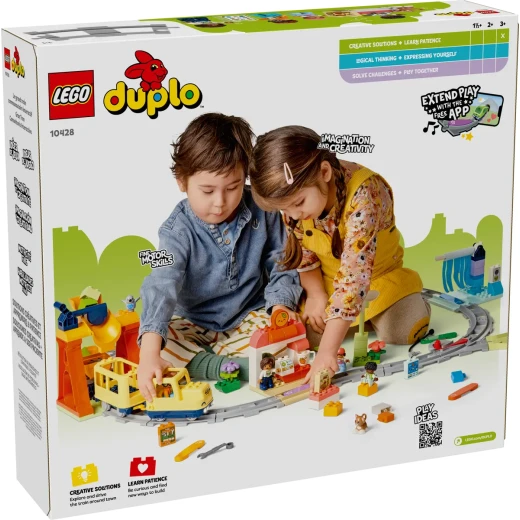LEGO DUPLO Big Interactive Community Train Set – Educational Toddler Toy with Fun Learning Features - LEGO - Image 7