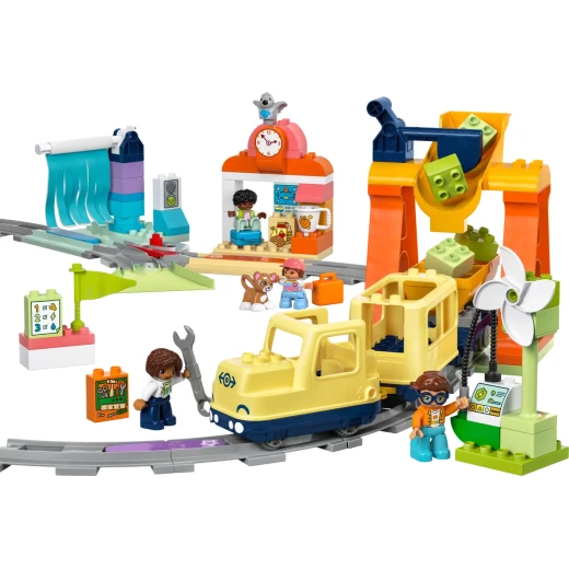 LEGO DUPLO Big Interactive Community Train Set – Educational Toddler Toy with Fun Learning Features - LEGO - Image 10