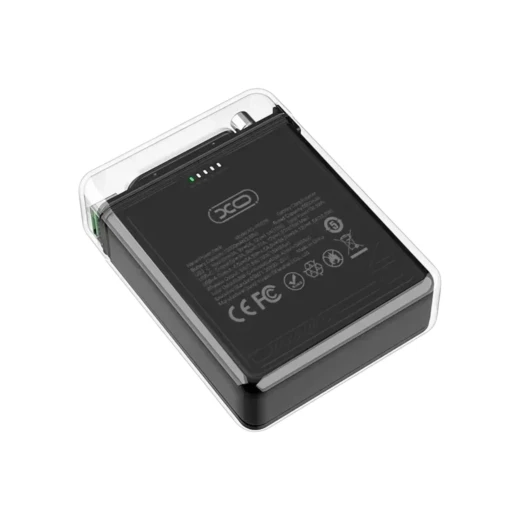 باور بانك بسعة 10000mAh مع شحن لاسلكي ماج سيف, شاحن محمول سريع بواجهات USB وType-C، دعم شحن لاسلكي حتى 15 واط، مناسب لأجهزة ايفون والهواتف الذكية من لينيس - لينيس - Image 6