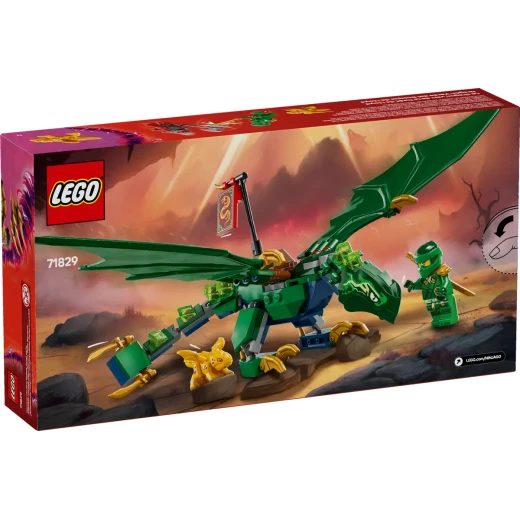 LEGO NINJAGO Lloyd's Green Forest Dragon Set – Buildable Action Toy with 2 Minifigures for Kids - LEGO - Image 5