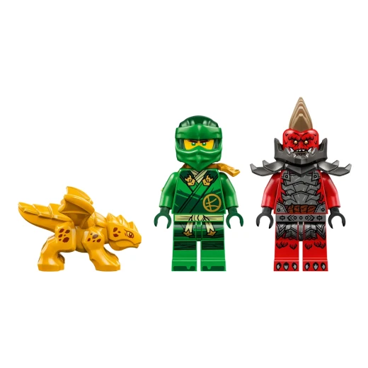 LEGO NINJAGO Lloyd's Green Forest Dragon Set – Buildable Action Toy with 2 Minifigures for Kids - LEGO - Image 6