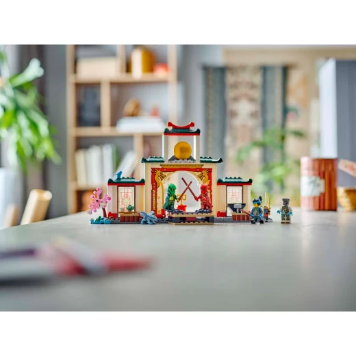 LEGO NINJAGO Ninja Spinjitzu Temple Set with 4 Minifigures – Buildable Action Play for Ninja Fans - LEGO - Image 2