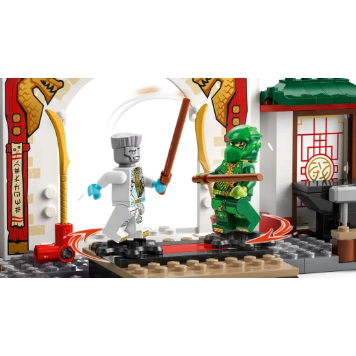 LEGO NINJAGO Ninja Spinjitzu Temple Set with 4 Minifigures – Buildable Action Play for Ninja Fans - LEGO - Image 7
