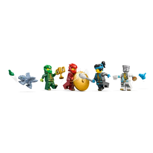 LEGO NINJAGO Ninja Spinjitzu Temple Set with 4 Minifigures – Buildable Action Play for Ninja Fans - LEGO - Image 5