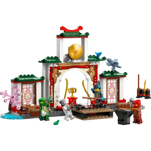 LEGO NINJAGO Ninja Spinjitzu Temple Set with 4 Minifigures – Buildable Action Play for Ninja Fans - LEGO - Image 9