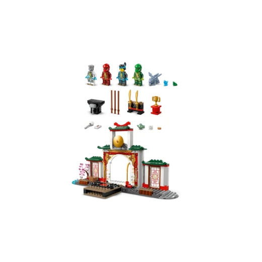 LEGO NINJAGO Ninja Spinjitzu Temple Set with 4 Minifigures – Buildable Action Play for Ninja Fans - LEGO - Image 8
