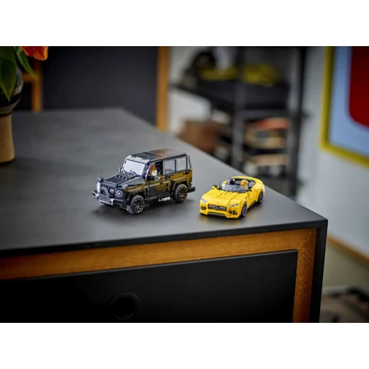 LEGO Speed Champions Mercedes‑AMG G 63 & SL 63 Car Set – Precision Builds for Luxury Car Enthusiasts - LEGO - Image 3