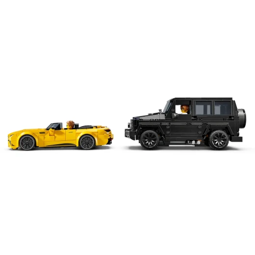 LEGO Speed Champions Mercedes‑AMG G 63 & SL 63 Car Set – Precision Builds for Luxury Car Enthusiasts - LEGO - Image 8