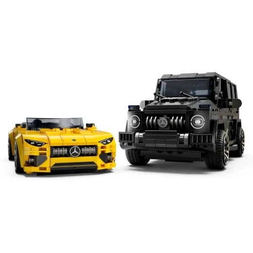 LEGO Speed Champions Mercedes‑AMG G 63 & SL 63 Car Set – Precision Builds for Luxury Car Enthusiasts - LEGO - Image 9